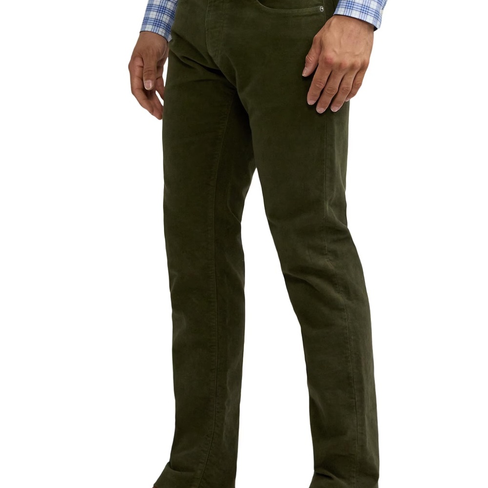 RALPH LAUREN PURPLE LABEL Moleskin 5 Pocket Slim Pant $895 size 36X34(52)